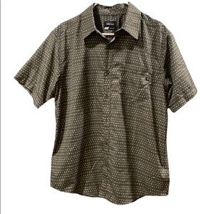 MARMOT Men's Short Sleeve Button Down Shirt Size L